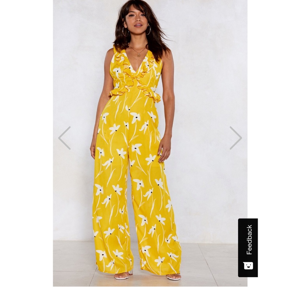 Summer in the City Floral Jumpsuit
